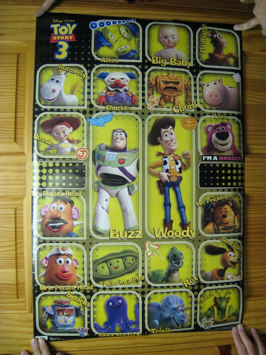 Toy Story Poster All Characters UK