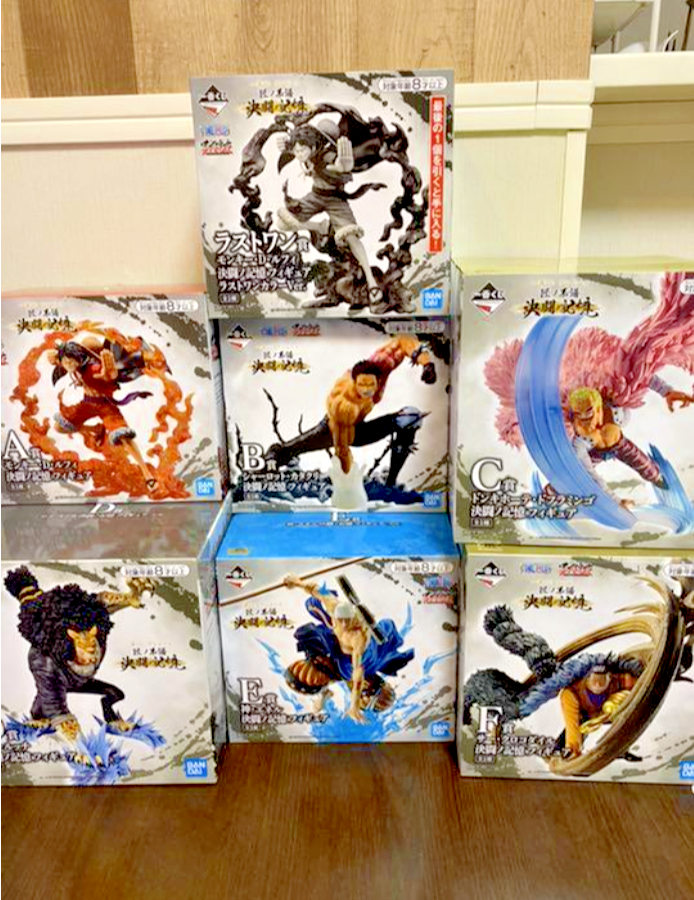 One Piece Ichiban Kuji Memory Of The Duel Figure Full Complete Set New Bandai Ebay
