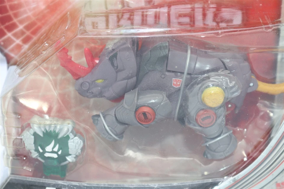 2009 Transformers Universe CYBERTRON SERIES Backstop RHINO MODE Figure 25th - Image 2 of 4