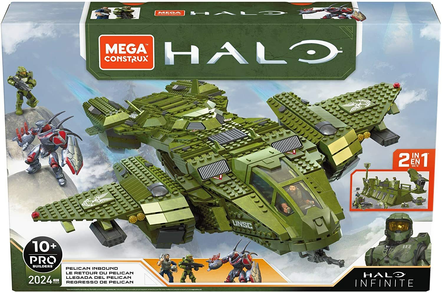 halo mega construx pelican