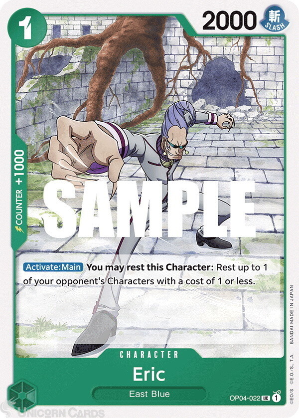OP04-022 Eric :: Uncommon One Piece TCG Card