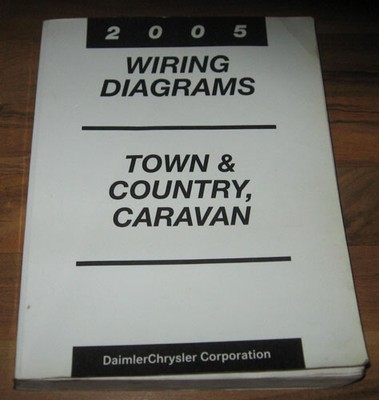 2005 Dodge Caravan Chrysler Town Amp Country Electrical Wiring Diagrams Manual Ebay