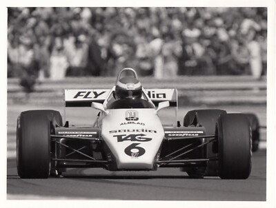 x2 KEKE ROSBERG SAUDI WILLIAMS FW08 SWISS GP DIJON 1982 F1