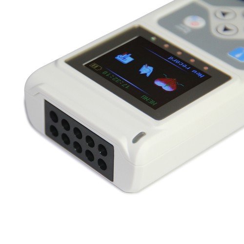 CONTEC 24 hours ECG Holter Dynamic ECG Systems EKG Waveform 12 channel 12 leads - Picture 7 of 11