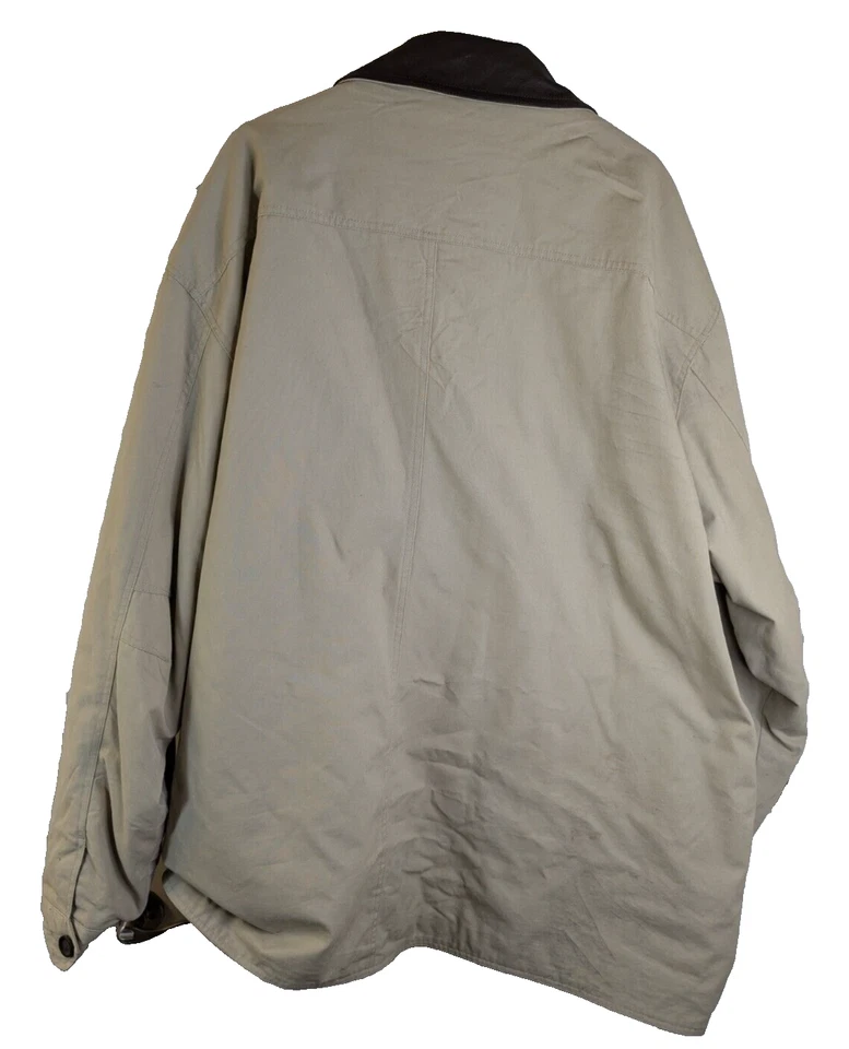 Harbor Bay, Chaqueta de Tareas para Hombre, Beige, Talla 4XL Alta Foto 3 de 4