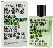 Zadig & Voltaire This Is Us! L'Eau For All Eau de Toilette 50ml (New)