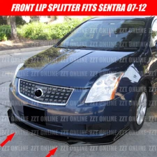 For 07-12 Nissan Sentra 4DR B16 JDM Style Front Bumper Lip Splitter Spoiler Kits