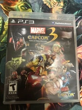 Marvel vs. Capcom 3: Fate of Two Worlds (Sony PlayStation 3, 2011) Complete