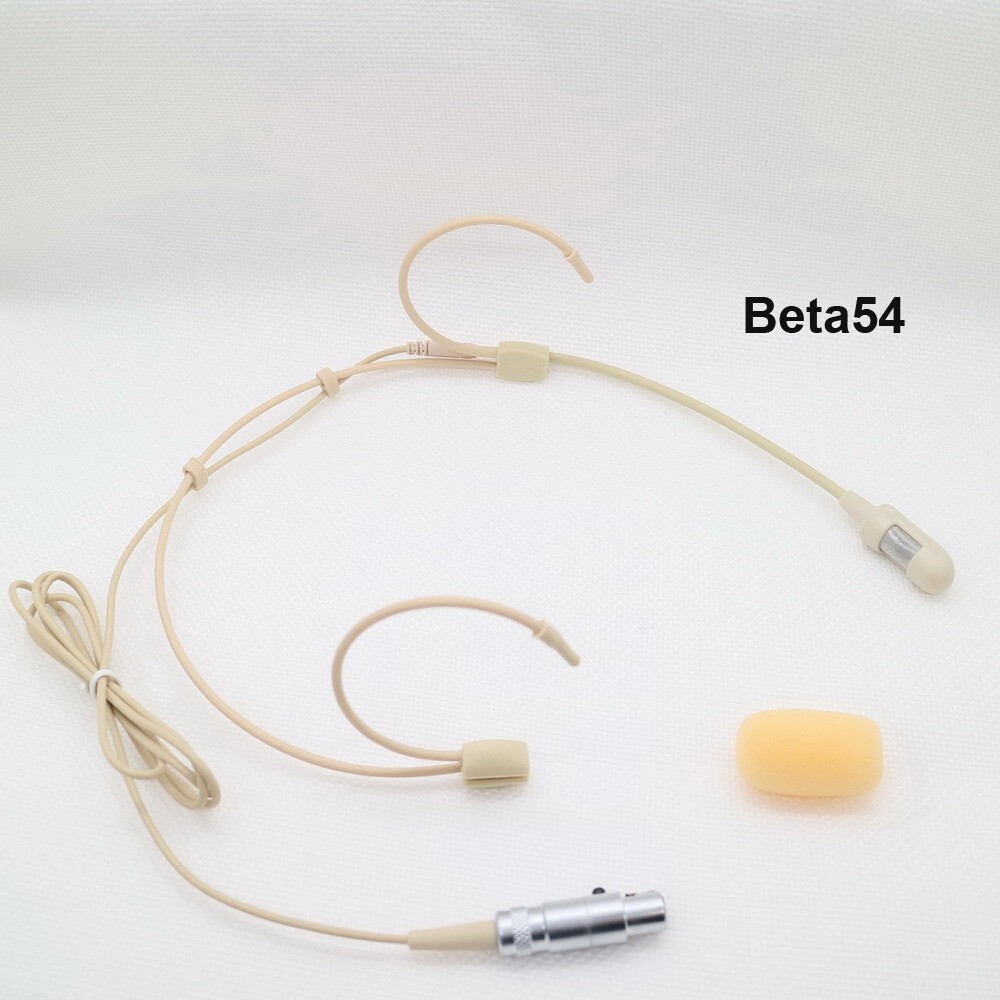【希少】SHURE ヘッドセットマイク BETA54 TA4F端子 Classical Beta54 SuperCardioid Headset Microphone For Shure