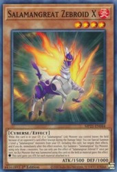 Salamangreat Zebroid X (MP21-EN044) Common 1st Edition