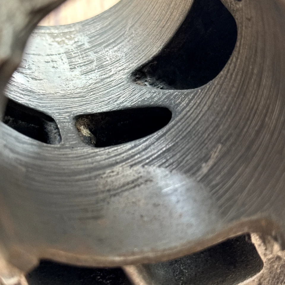 Cilindro de motor de 56 mm desnudo dañado para Honda CR125R CR125 1987 1988 1989 Big Bore Foto 4 de 4