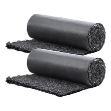 Rubber Mulch Roll for Landscaping 8ft x 22inch Rubber Mulch Mat Pathway 2 Rolls