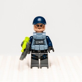 LEGO&reg; Minifigure - ACU Trooper Angry (jw010) Jurassic World 75917