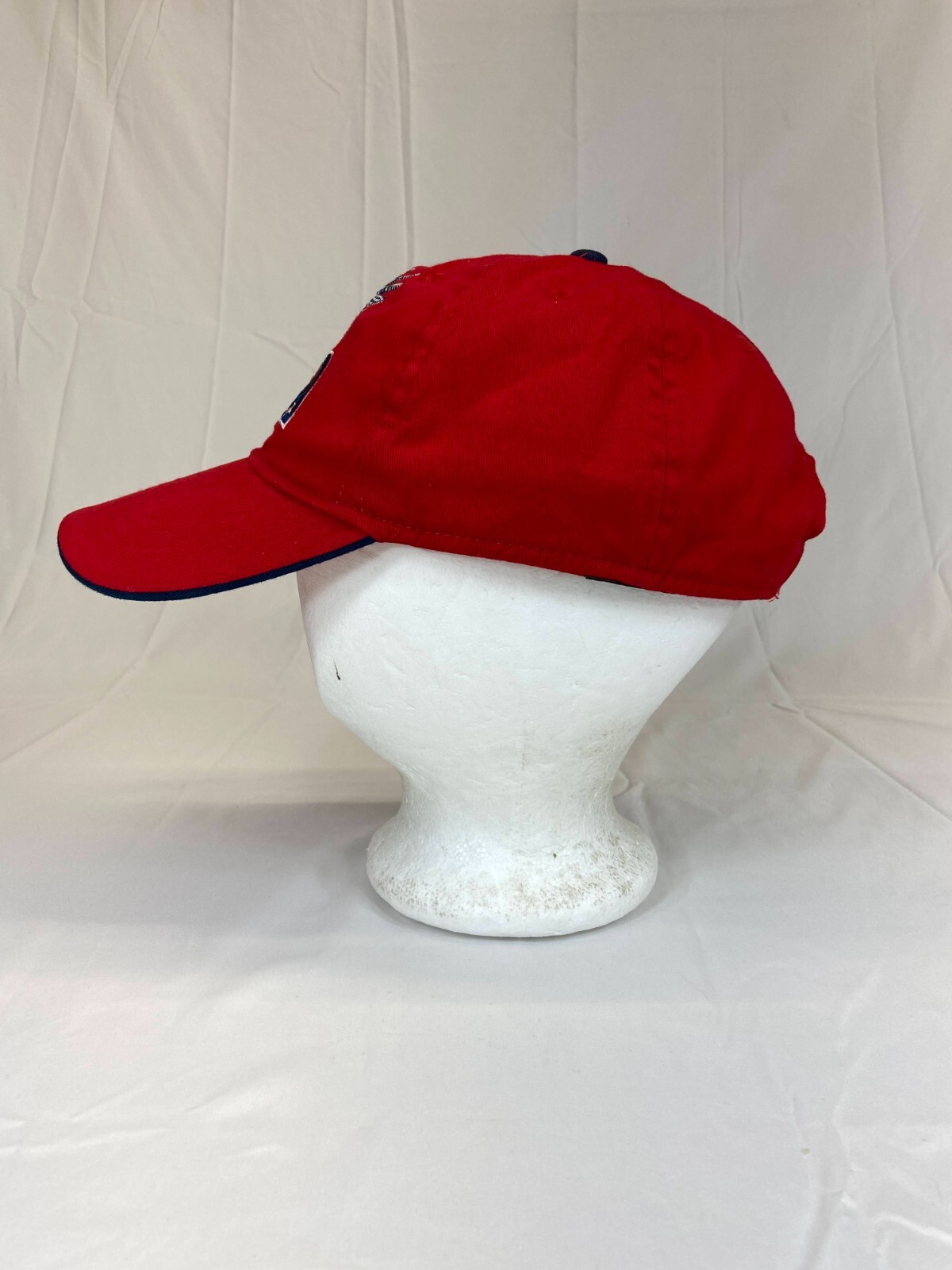 USA Eagle Baseball Cap Strapback Hat Red Canvas E… - image 3