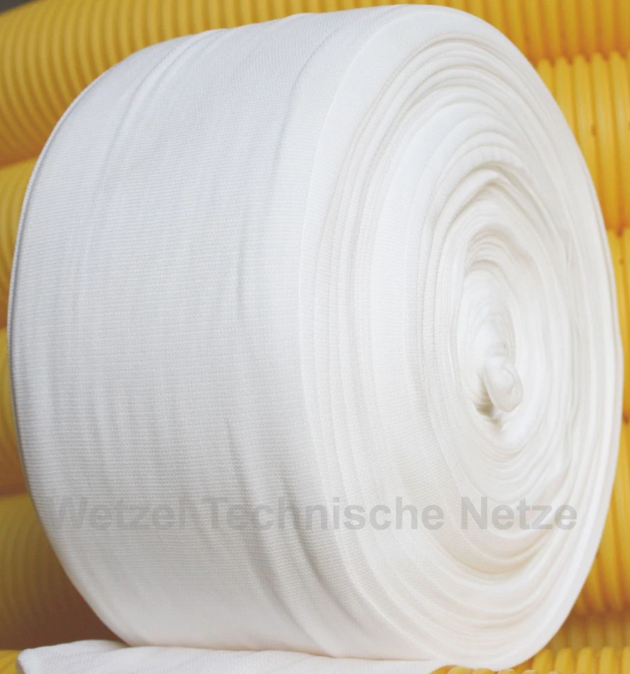 Drainagefilterschlauch Drainagevlies Filterstrumpf Geotextil 50m fürDrainrohr100