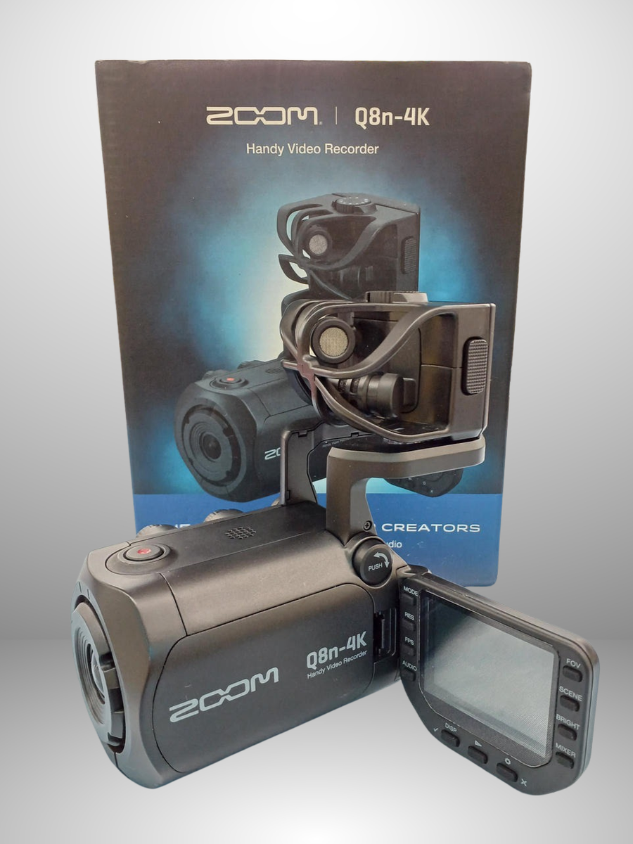 ZOOM Q8n-4K Handy Video Recorder 4K Ultra HD Audio Interface XLR