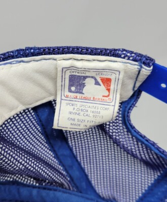 Vintage Los Angeles LA Dodgers Sports Specialties Trucker Mesh