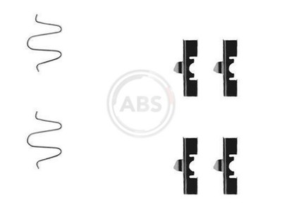 A.B.S. Zubehörsatz Scheibenbremsbelag 1170Q für MAZDA DAIHATSU 323 MX NA BALENO