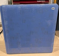 NEW Creative Memories 12x12 Vivid Blue Sparkle Foiled CAMERA PRINTS Album Cover