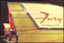 1957 Plymouth Fury Prestige Folder For The Man Who Really Loves Cars