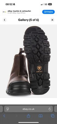 Ariat Men's Treadfast Waterproof Steel Toe Chelsea Boot