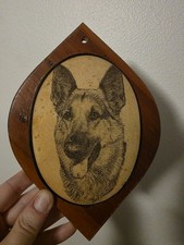 German Shepherd Wall Art Plaque