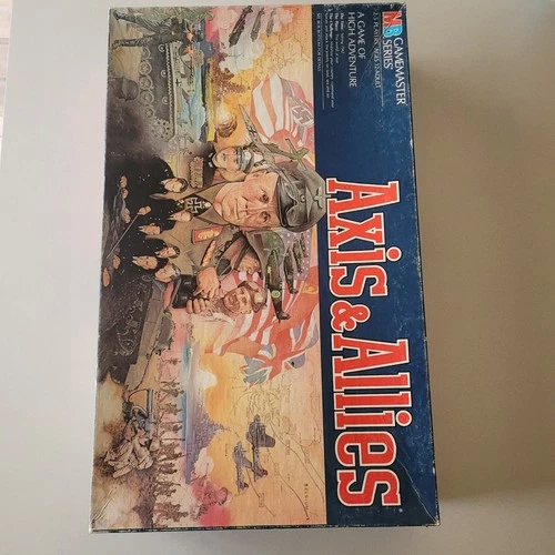 VINTAGE AXIS & ALLIES (MILTON BRADLEY SECOND EDITION 1987). BOARD GAME