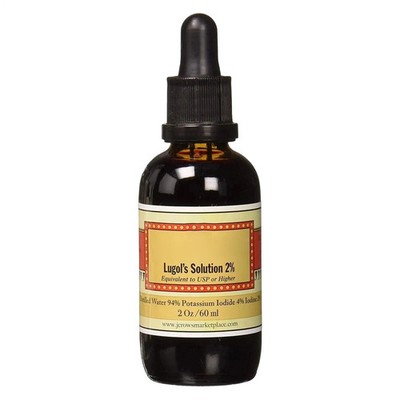 1PC  J.Crow'S Lugol'S Jodlösung 2 %  Lugol's Solution of Iodine 2%   2Oz / 60mL