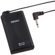 SEIKO BU10 BEAT UNIT vibrates to the tempo of the metronome Battery Powered NEW