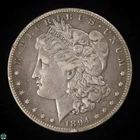 1894-S Morgan Silver Dollar - Very Fine Details