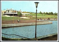 Katowice Chorzów Poland Parkowa Restaurant WPKiW Vintage Chrome Postcard... К048
