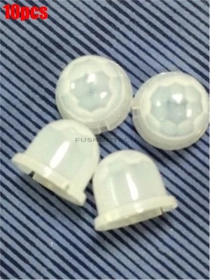 10pcs infrared sensor map 8308-4 mini White Fresnel lens body pyroelectric Pi ir