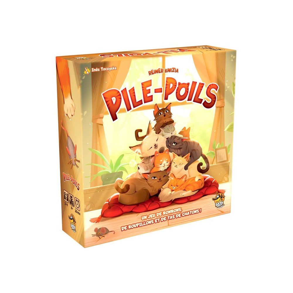 Jeu Pile-Poil Lucky Duck Games un cadeau parfait dès 8 ans