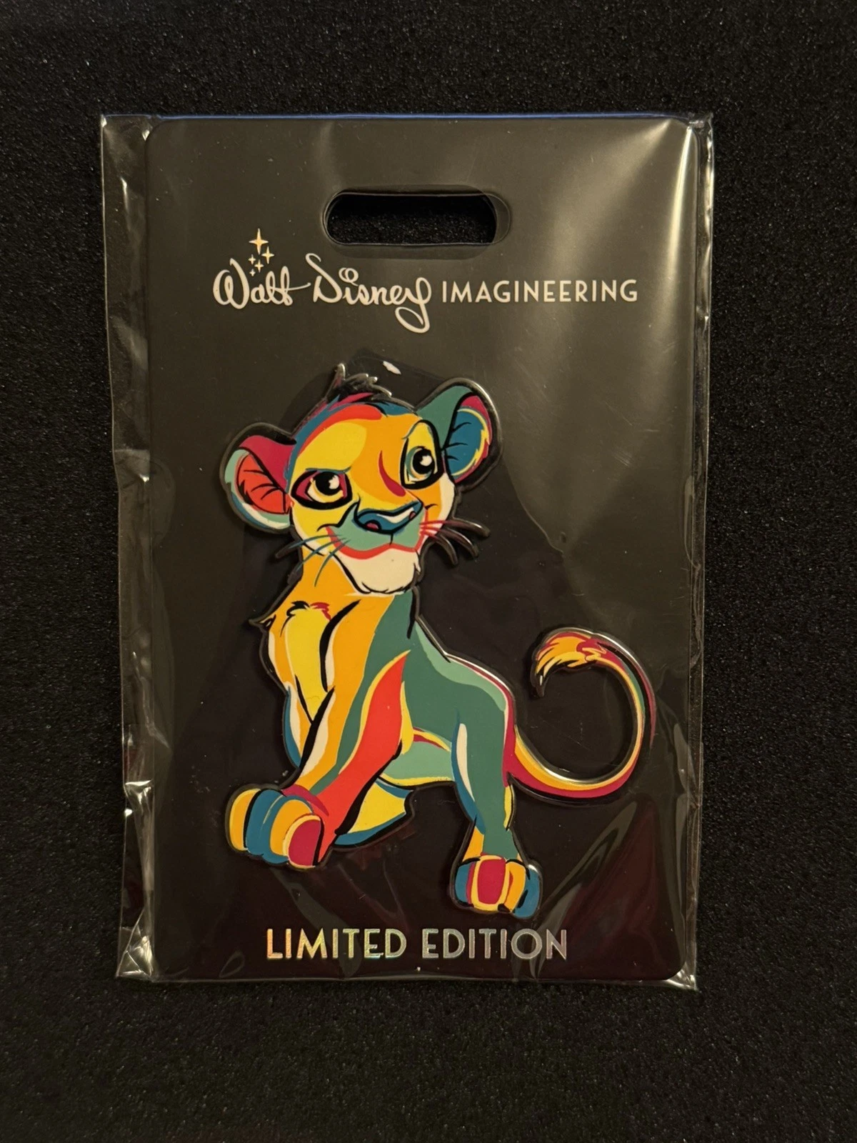 Disney WDI Simba Color Splash Pin LE 250 Lion King