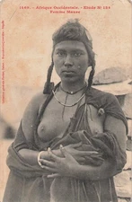 Attention carte décoller AFRIQUE OCCIDENTALE - Femme Maure - Etude N° 134