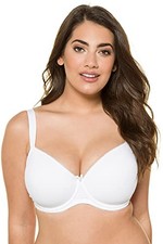 Ulla Popken Femme Grandes Tailles Soutien-Gorge à Armatures, Bonnets Souples ...
