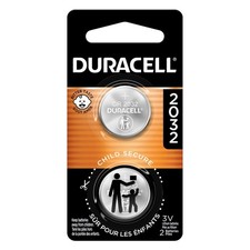 2 X DURACELL 2032 DL2032/CR2032/ECR2032 Lithium Batteries
