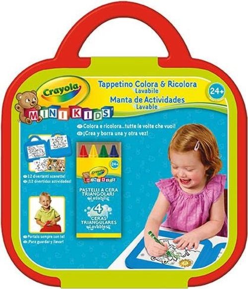 Merchandising Crayola: Tappetino Colora & Ricolora