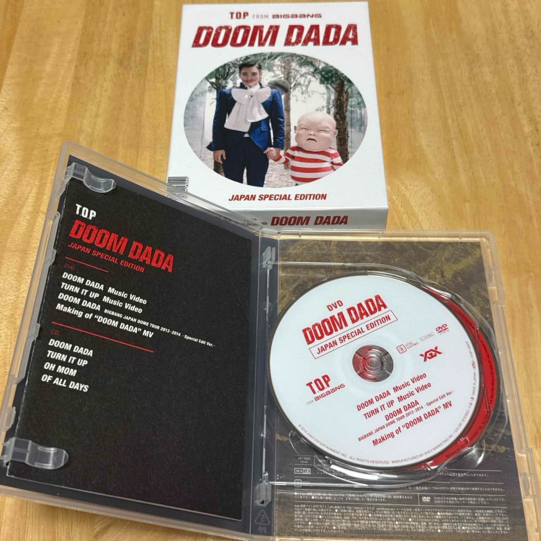 K-POP・アジア TOP DOOM DADA JAPAN SPECIAL EDITION K-POP・アジア DOOM DADA T.O.P SPECIAL EDITION T.O.P – Doom