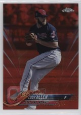2018 Topps Chrome Red Refractor /5 Cody Allen #161 ok2
