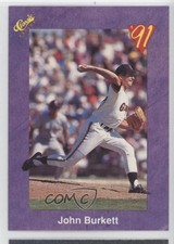 1991 Classic John Burkett #86 0au4