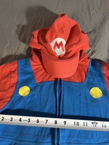 Universal Studios Hollywood Super Nintendo World Mario Hoodie YOUTH Size Large - Picture 7 of 20