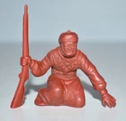 Vintage 1950s Marx Captain Gallant Playset Arab Crouching Plastic Figure