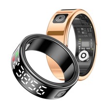 Smart Ring LED display screen Heart rate Sleeping Sports modes Health monitoring