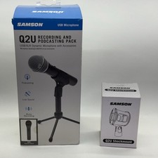 Samson Q2U USB/XLR Dynamic Microphone Recordi...