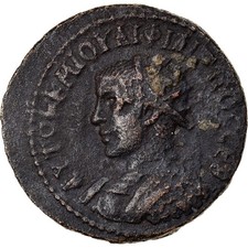 #878654 M&uuml;nze, Mesopotamia, Nisibis, Philip II, Bronze &AElig;, 247-249, SS+, Bronze