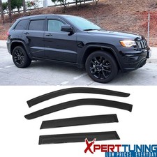 Fits 11-22 Jeep Grand Cherokee Wk2 Window Visors Rain Guard 4pc Acrylic