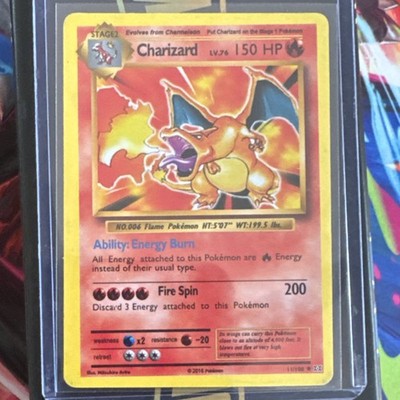 2016 POKEMON XY EVOLUTIONS 11 CHARIZARD-HOLO 