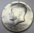 1964 D KENNEDY SILVER HALF DOLLAR R39