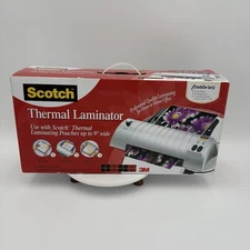 Scotch Tl901C Thermal Laminator 2 Roller System